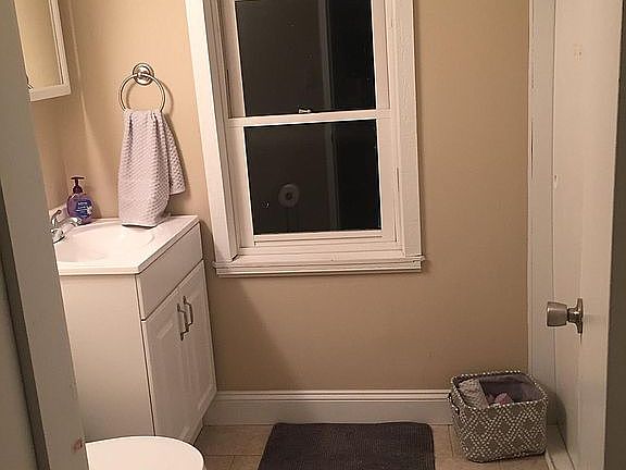 Upstairs half bath 