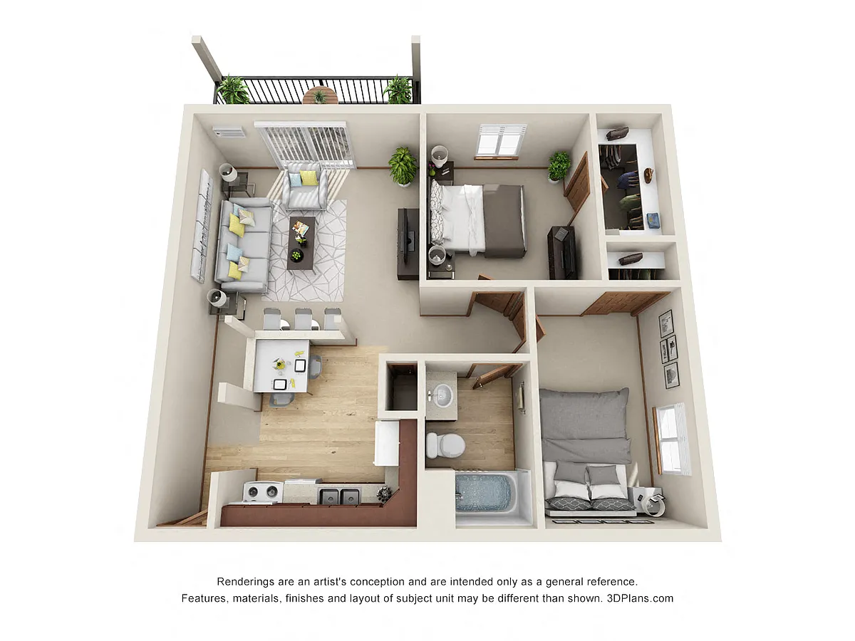 Floor plan Bedford