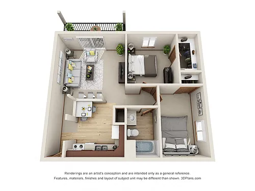 Floor plan Bedford