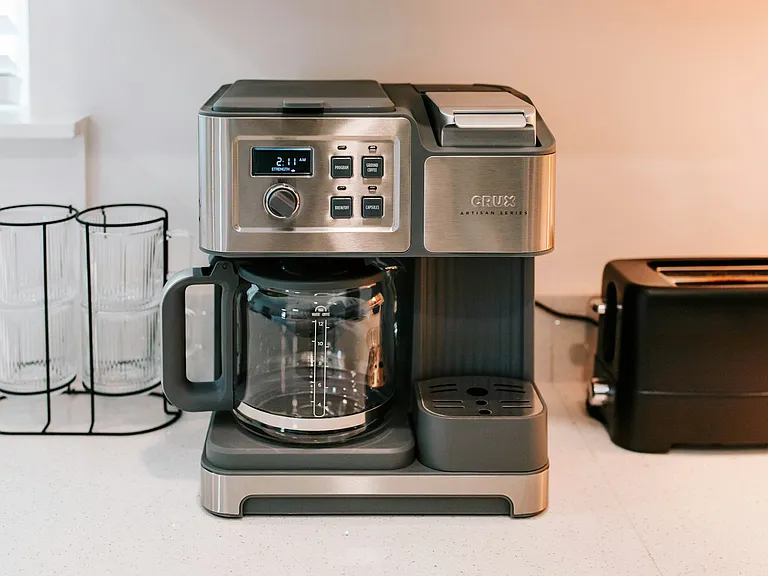 Because every great day starts with great coffee. Dual options, zero stress.
