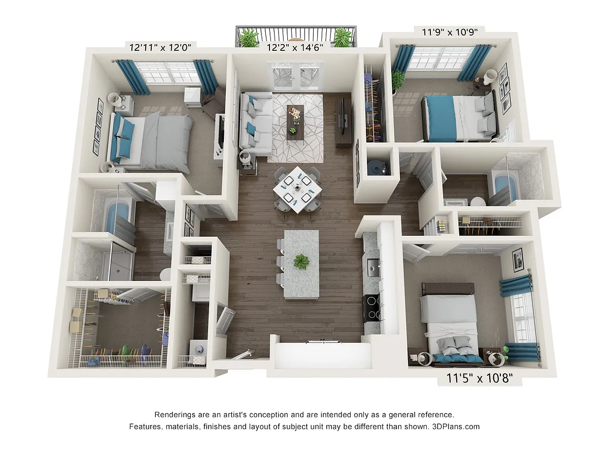 Floor plan C1