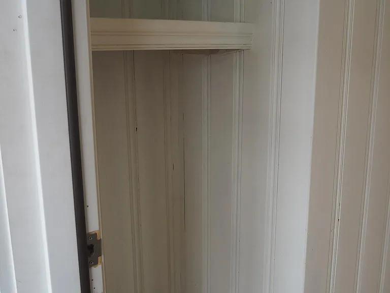 front closet by door
