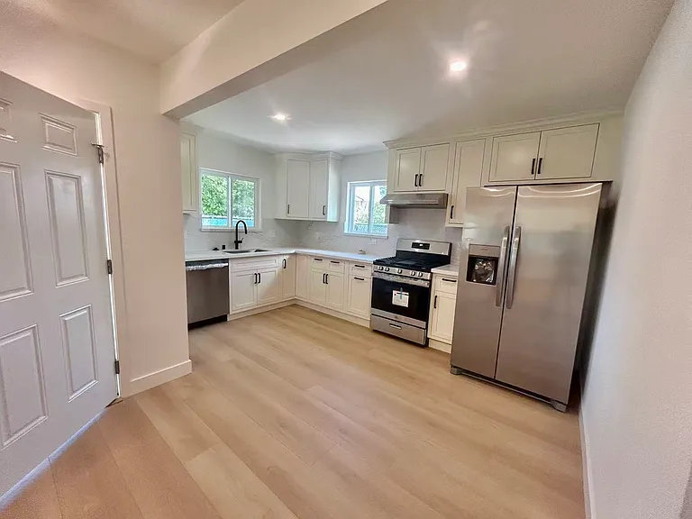 Open space kitchen