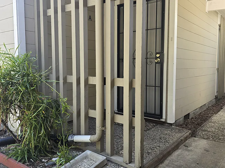 Entrance to Unit A