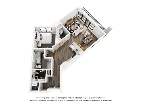 Floor plan Tide Mark - A4 (Premium)
