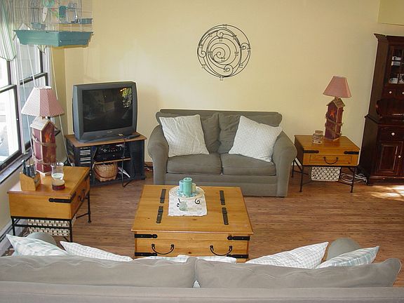 living room - new laminate flooring