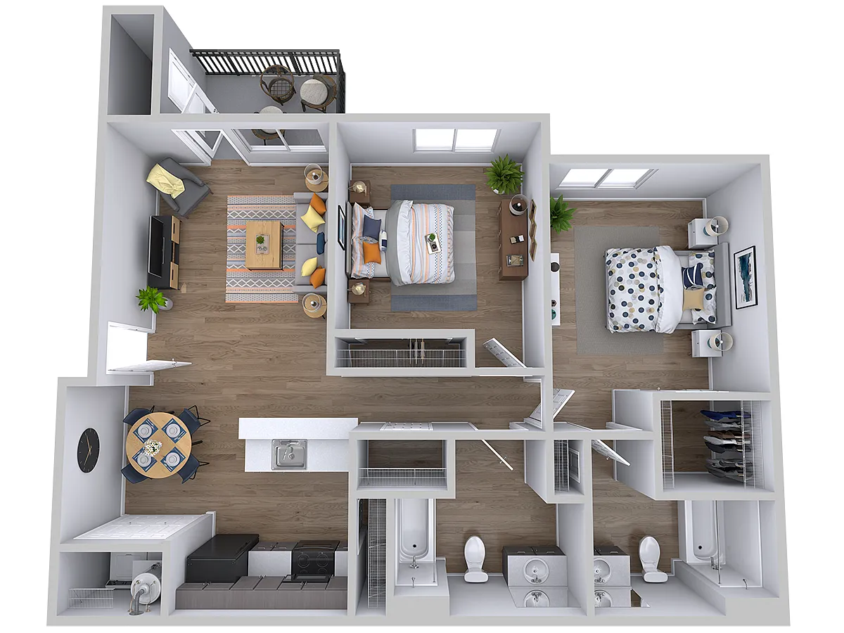 Floor plan B2