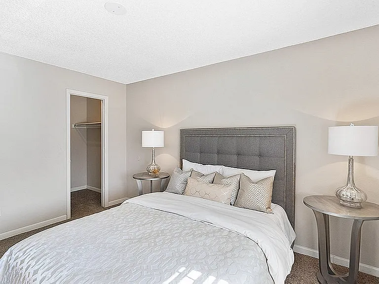 1-Bedroom & 2-Bedroom Floor Plans with Spacious Walk-In Closets
