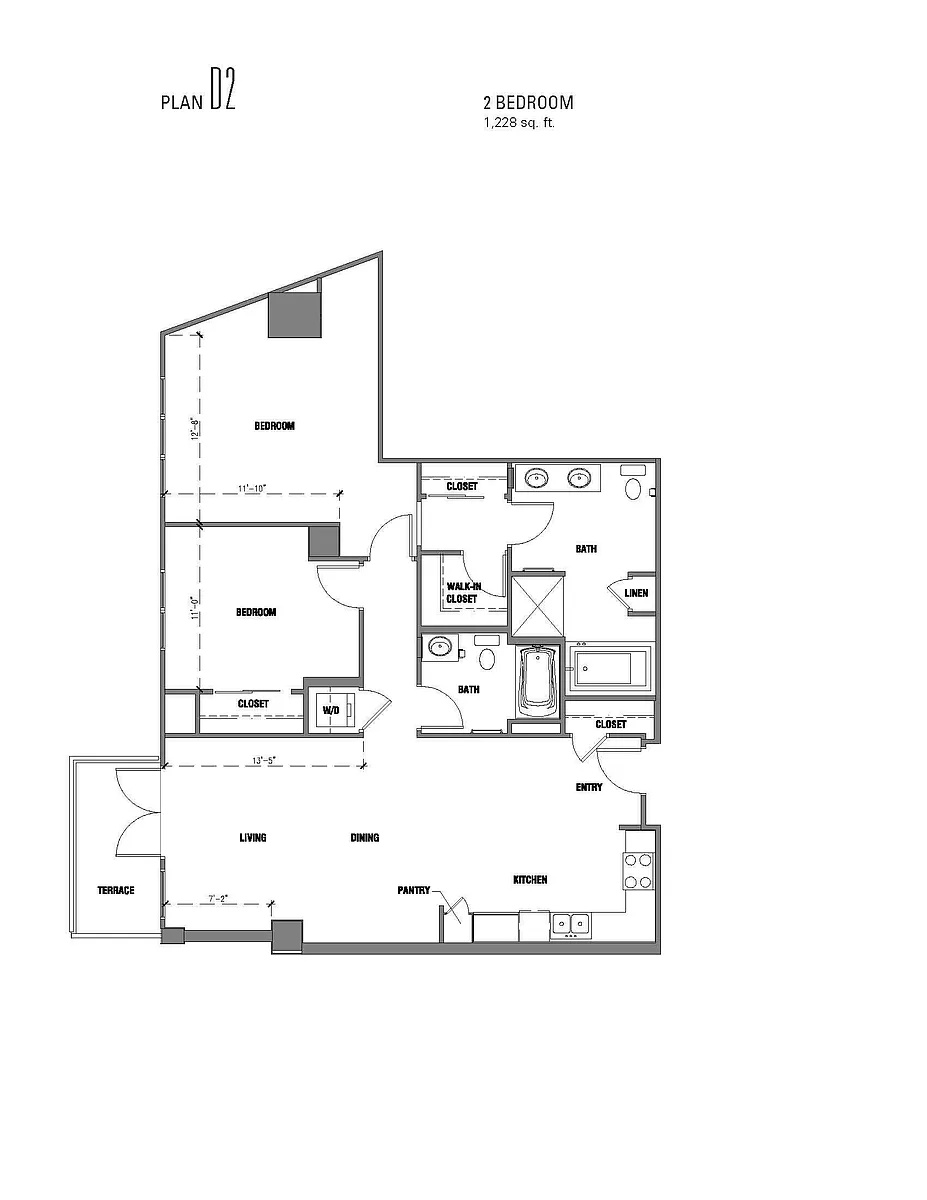 Floor plan D2