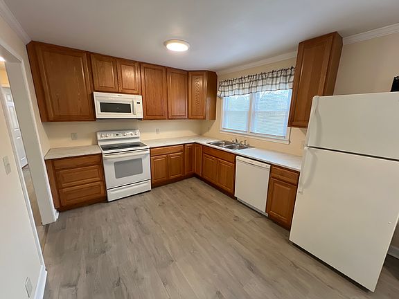 New cabinets. New flooring
