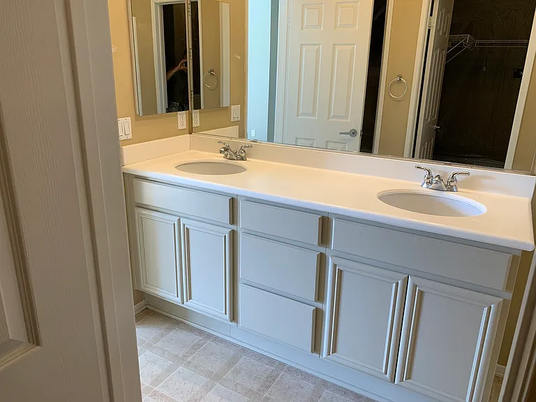 Double Vanity inside Master Bath