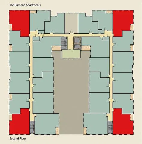 Floor plan 3 Bedroom 2 Bath Plan A