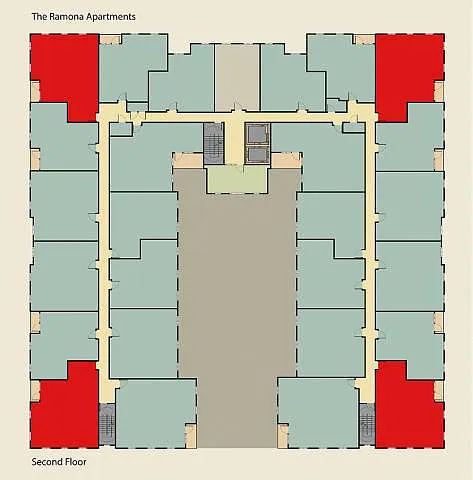 Floor plan 3 Bedroom 2 Bath Plan A