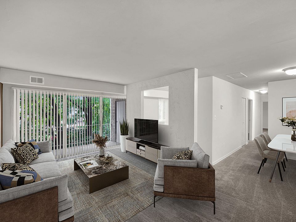 Wall to Wall Carpeting in Living Areas and Bedrooms