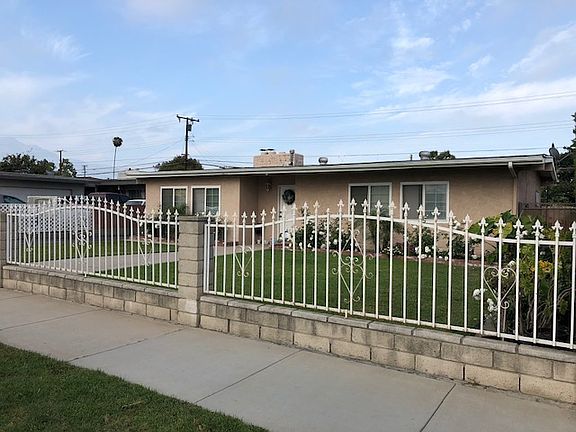 Front view gated entrance