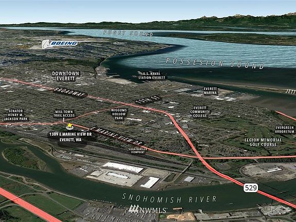 Wonderful access to parks, trails, recreation and to I-5