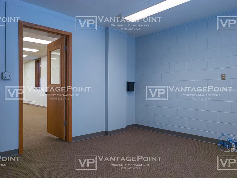 Back Storage and office area