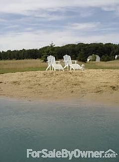 Private beach