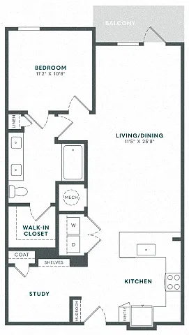 Floor plan A13