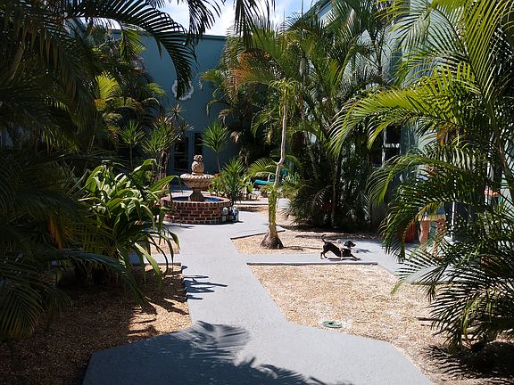 Central courtyard