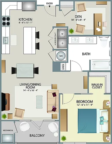 Floor plan Reserve B2