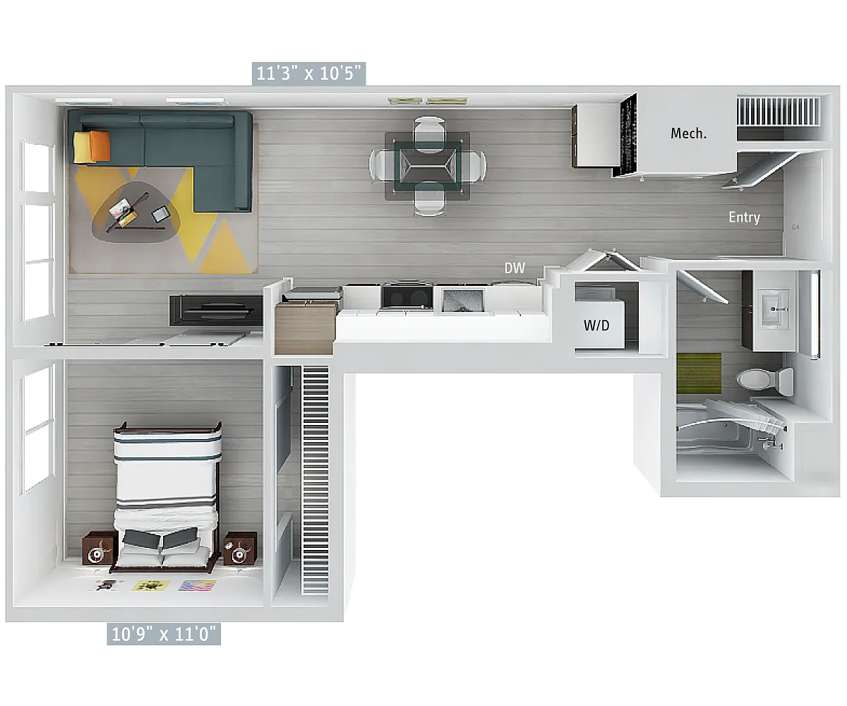 Floor plan A3-626-UrbanUp