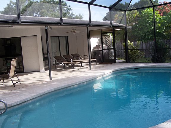 Pool Area; screened