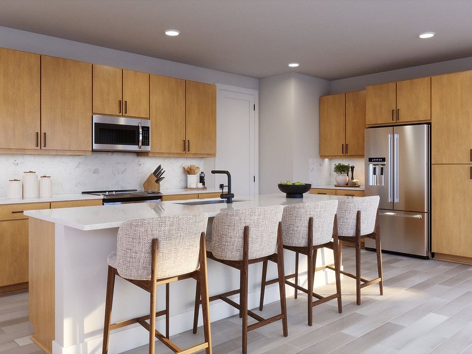 Aria at Elaris Plan 1 Kitchen Interior Rendering