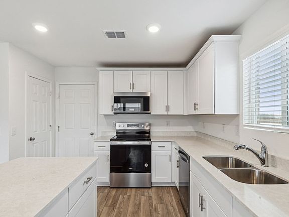 Abundant cabinet space