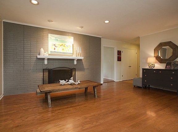 Living room is relaxing and inviting