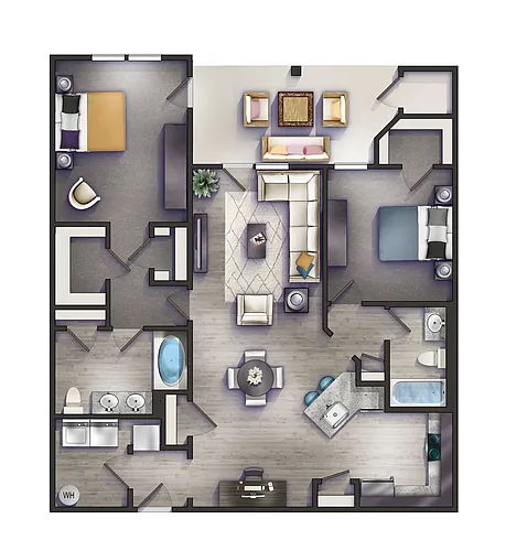 Floor plan Magnolia