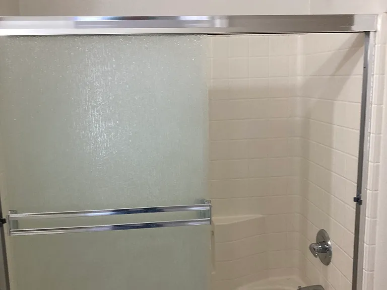 Master bedroom bathtub and shower
