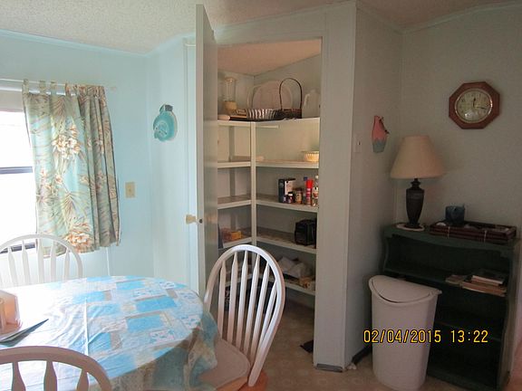 pantry closet in kitchen
