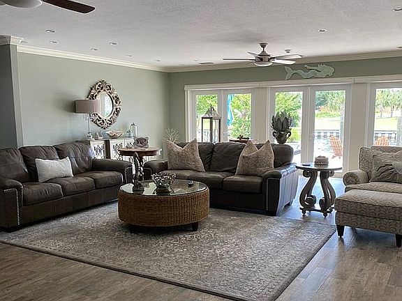 Downstairs living area