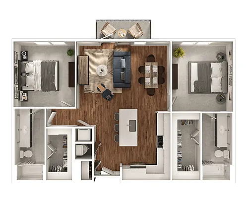 Floor plan B2P