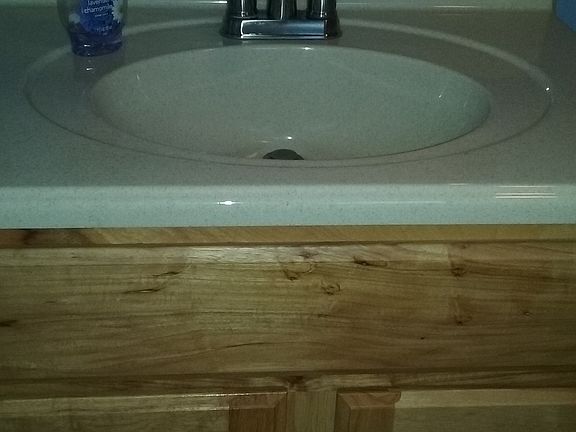 new sink,vanity,facet