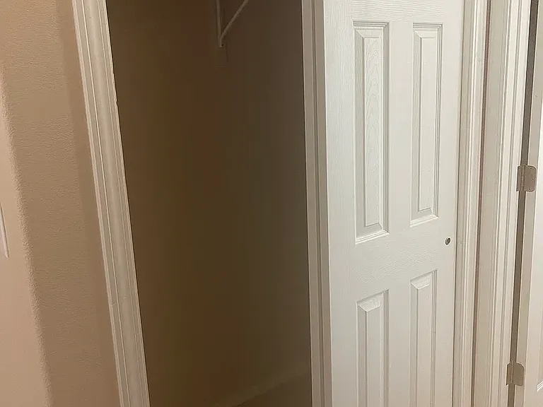 Master bedroom closets