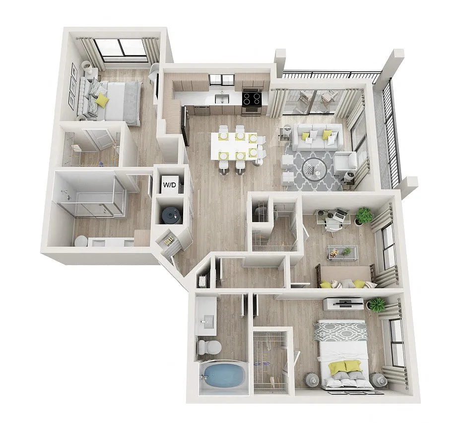 Floor plan C1 - Vibrant