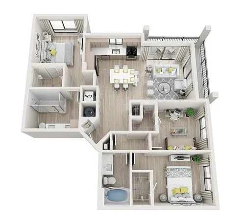 Floor plan C1 - Vibrant
