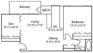 Floor plan Park Avenue