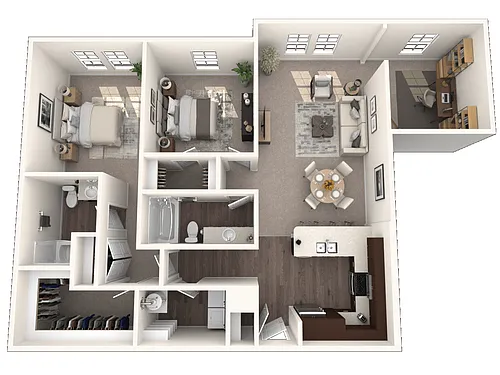Floor plan Serenity