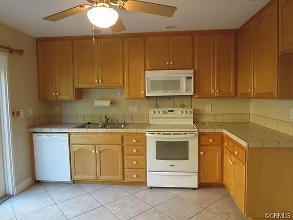 Remodeled kitchen with eating area.