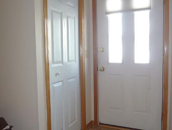 Front Door Way with Closet