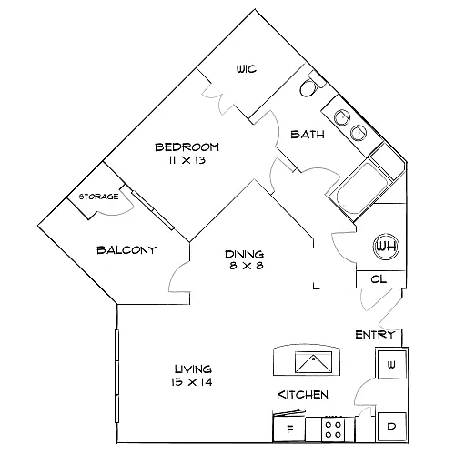 Floor plan Design 1F