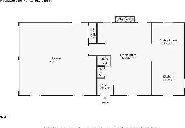 3 bed, 1.0 bath, 1214 sqft, $1,475 — Photo 2