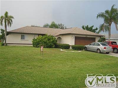 Oversized corner lot.