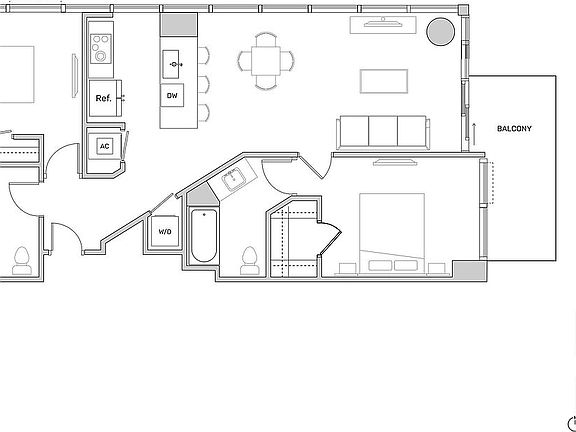 4th image of 600 NE 1st Ave #5302
