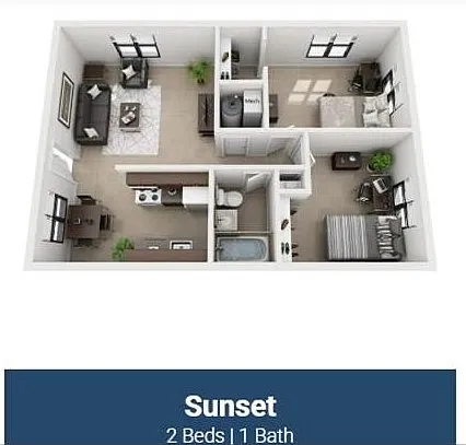 Floor plan Sunset