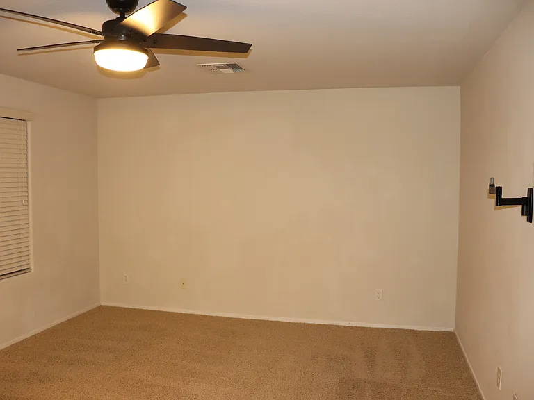 Spacious master bedroom