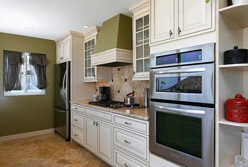 Spacious Kitchen with Ocean Views and Large Granite Island
